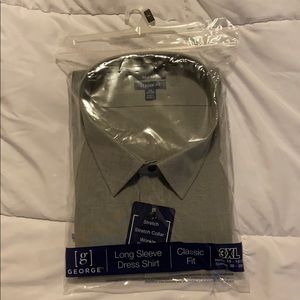 Brand New Men’s Grey Dress Shirt
